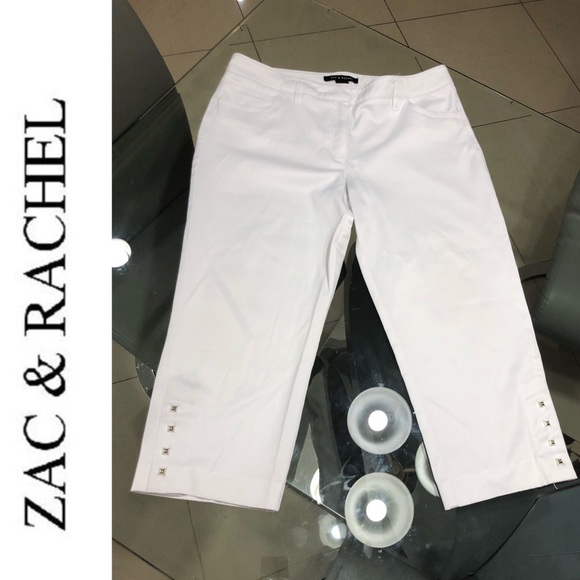 Zac & Rachel Pants - Zac & Rachel Women’s capris with Silver Studs